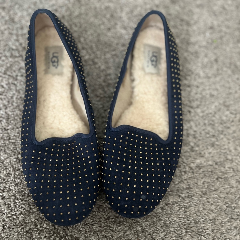 Ugg shearling lines flats